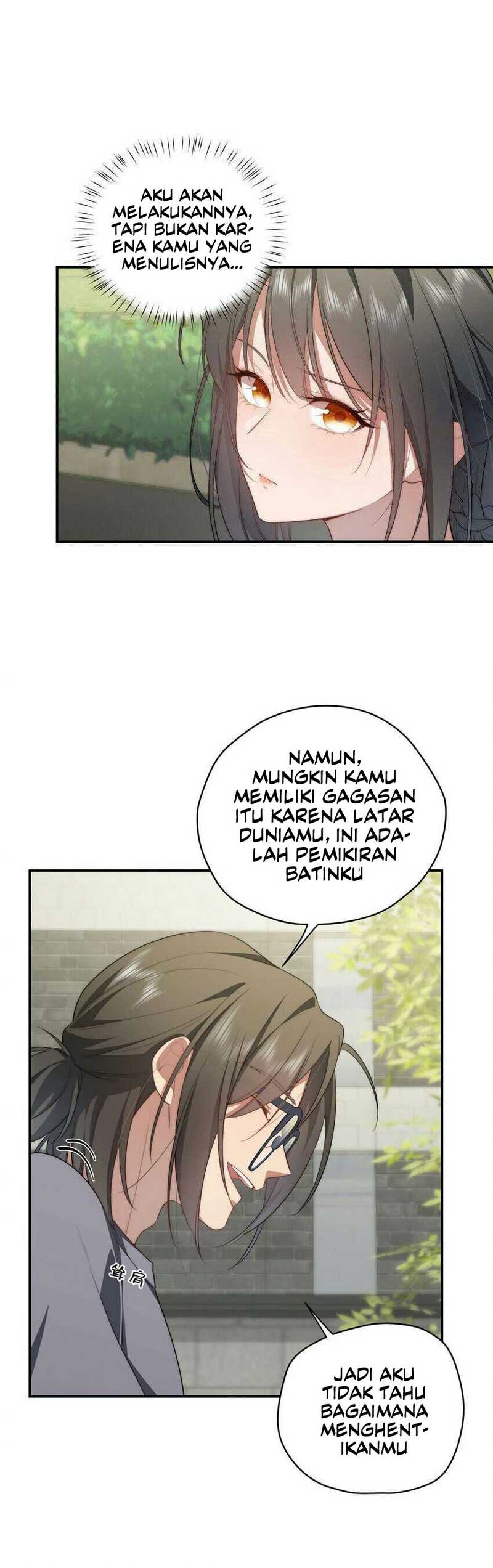 What Do You Do If the Heroine Escapes From Your Novel Chapter 29 bahasa Indonesia Gambar 17