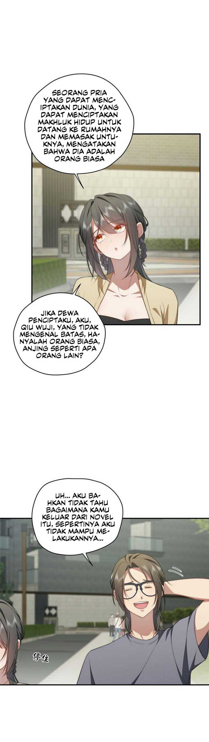 What Do You Do If the Heroine Escapes From Your Novel Chapter 29 bahasa Indonesia Gambar 21