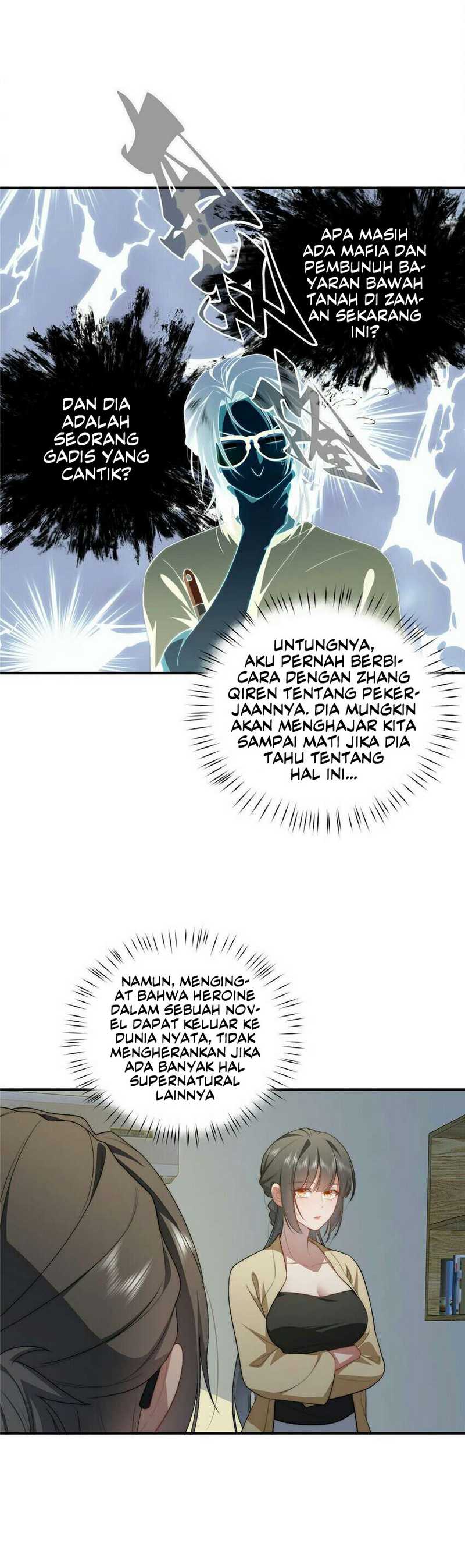 What Do You Do If the Heroine Escapes From Your Novel Chapter 29 bahasa Indonesia Gambar 4