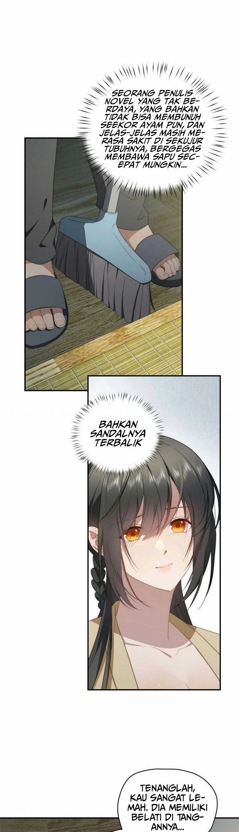What Do You Do If the Heroine Escapes From Your Novel Chapter 28 bahasa Indonesia Gambar 8