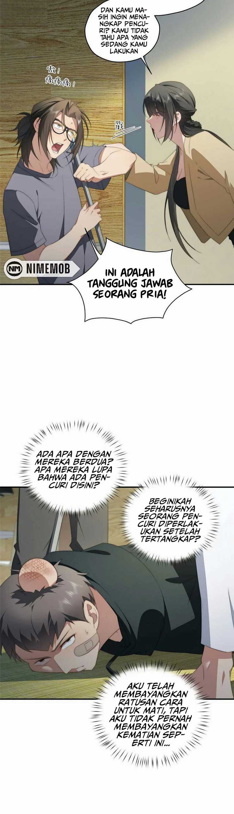 What Do You Do If the Heroine Escapes From Your Novel Chapter 28 bahasa Indonesia Gambar 9