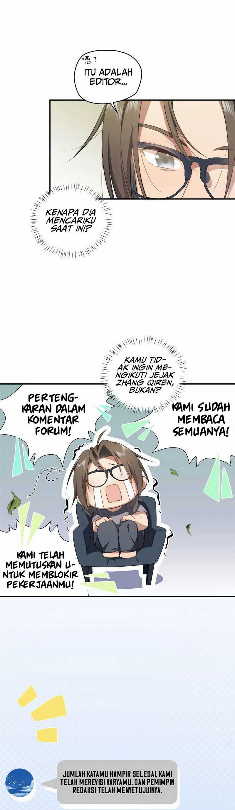 What Do You Do If the Heroine Escapes From Your Novel Chapter 27 bahasa Indonesia Gambar 4