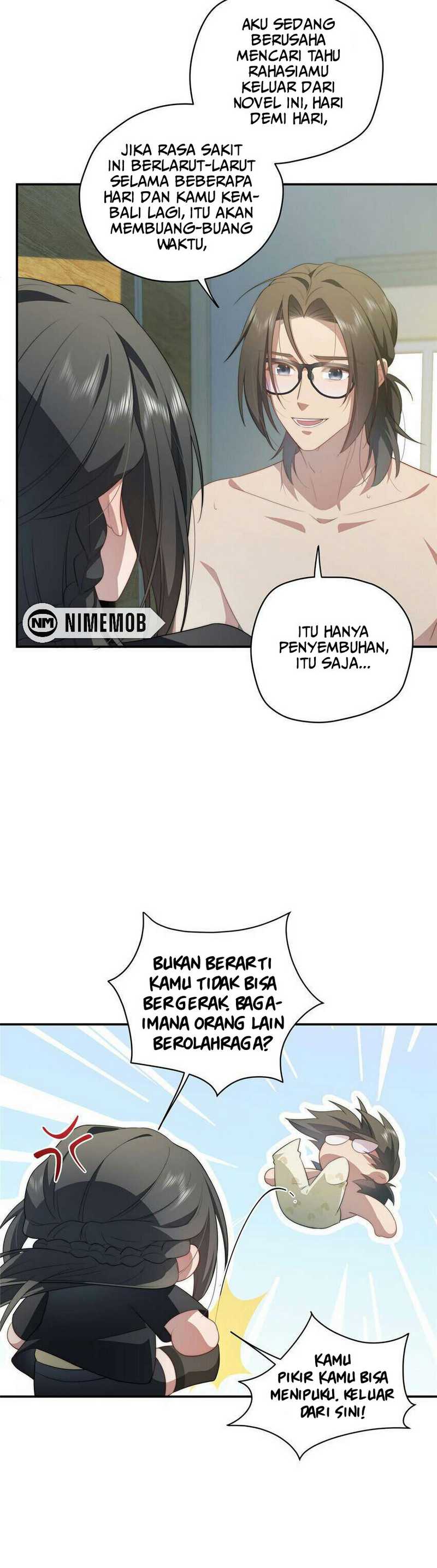 What Do You Do If the Heroine Escapes From Your Novel Chapter 25 bahasa Indonesia Gambar 6