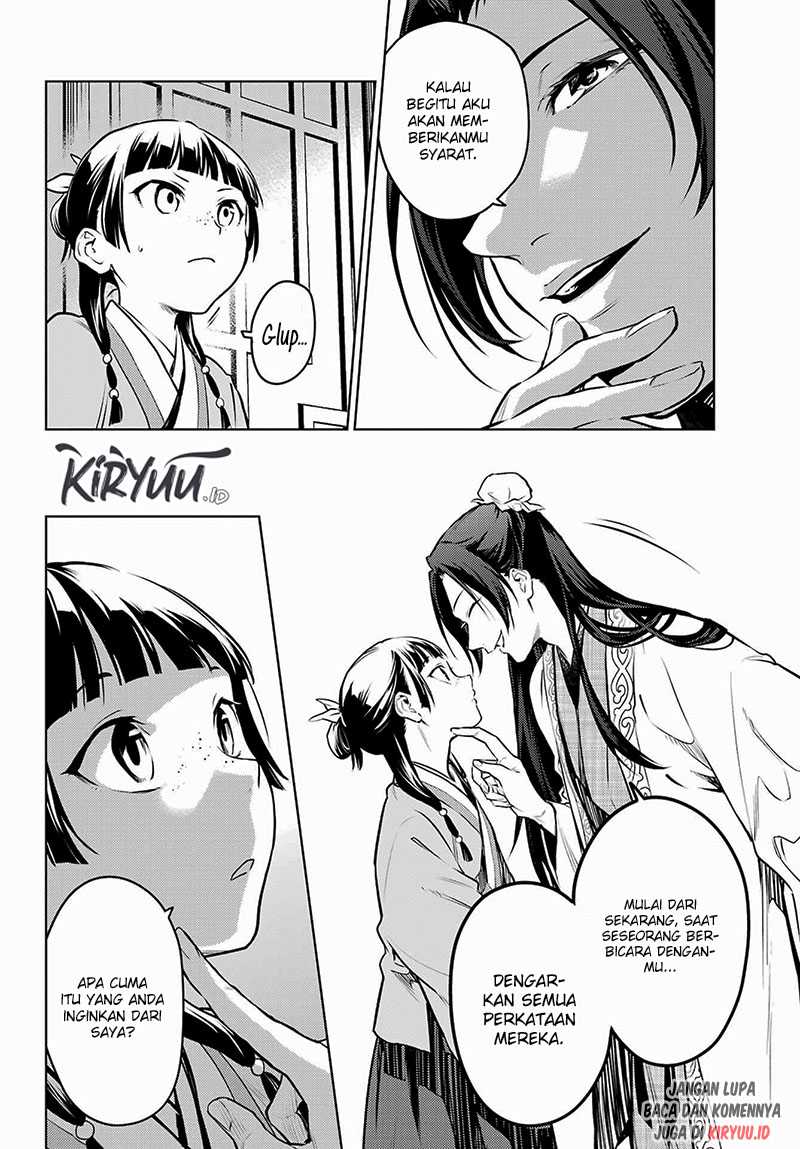 Kusuriya no Hitorigoto Chapter 68 Gambar 33