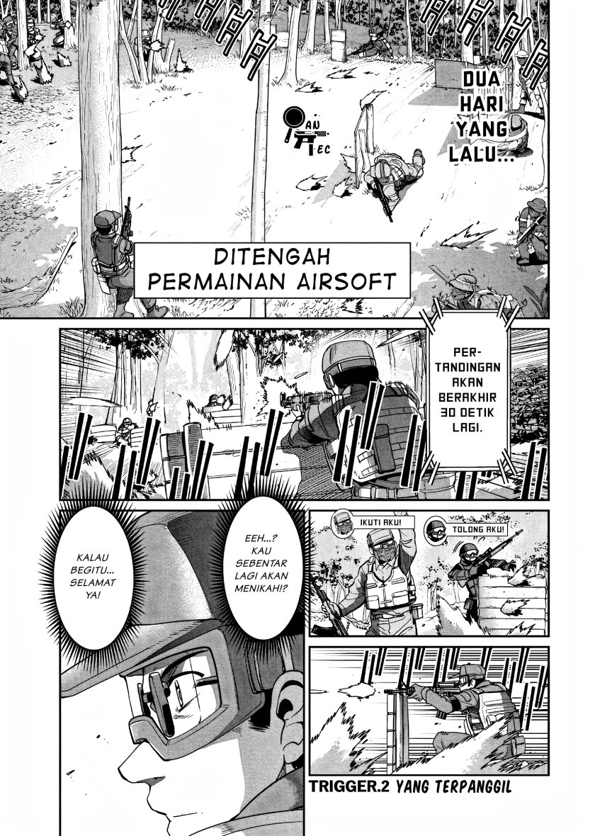 Baca Manga Isekai Shoukan Oji-san no Juumusou Life – Sabage Suki Salaryman wa Kaisha Owari ni Isekai e Chokki suru Chapter 2 bahasa Indonesia Gambar 2