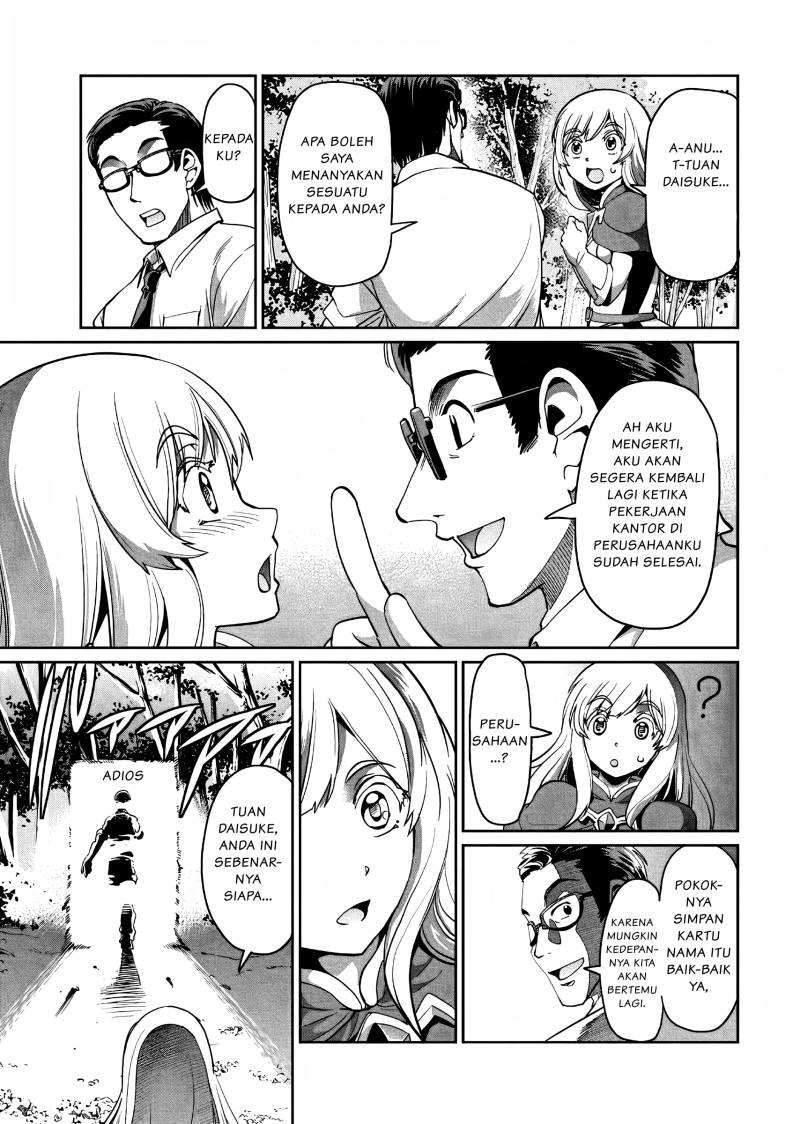 Isekai Shoukan Oji-san no Juumusou Life – Sabage Suki Salaryman wa Kaisha Owari ni Isekai e Chokki suru Chapter 1 bahasa Indonesia Gambar 30