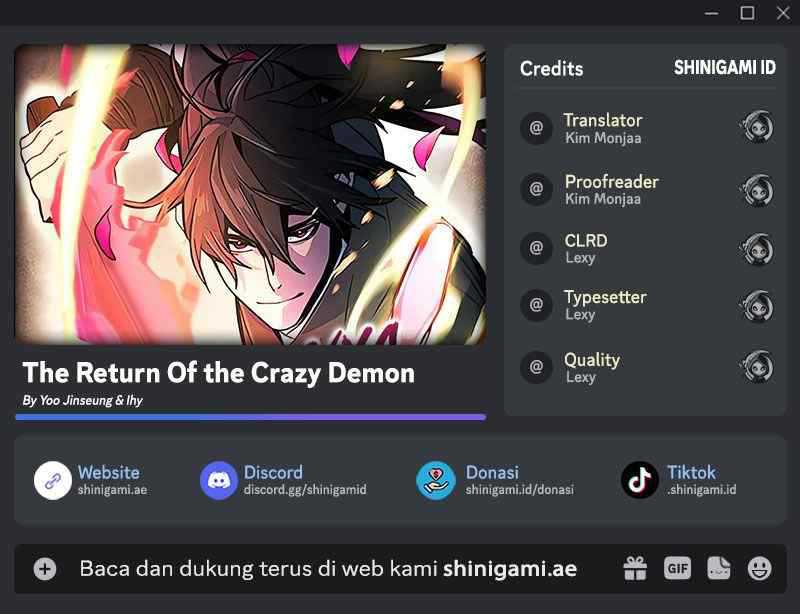 Baca Komik Return of the Mad Demon Chapter 107 Gambar 1