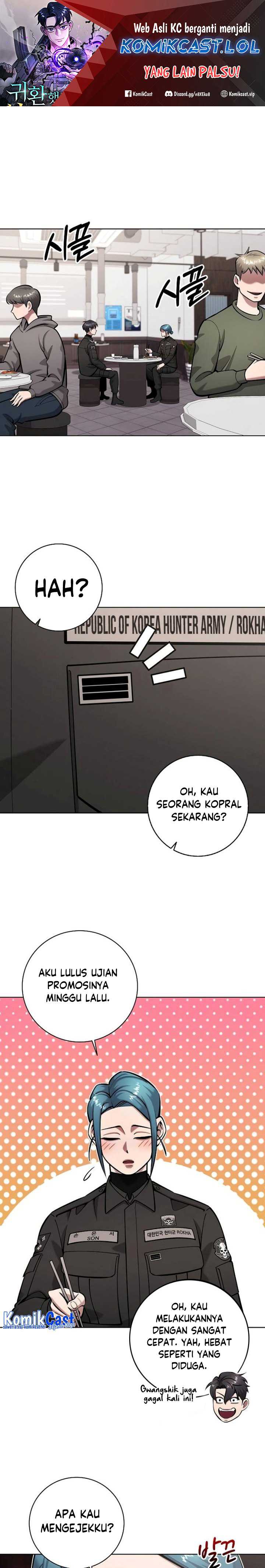 Baca Manhwa The Dark Mage’s Return to Enlistment Chapter 50 Gambar 2