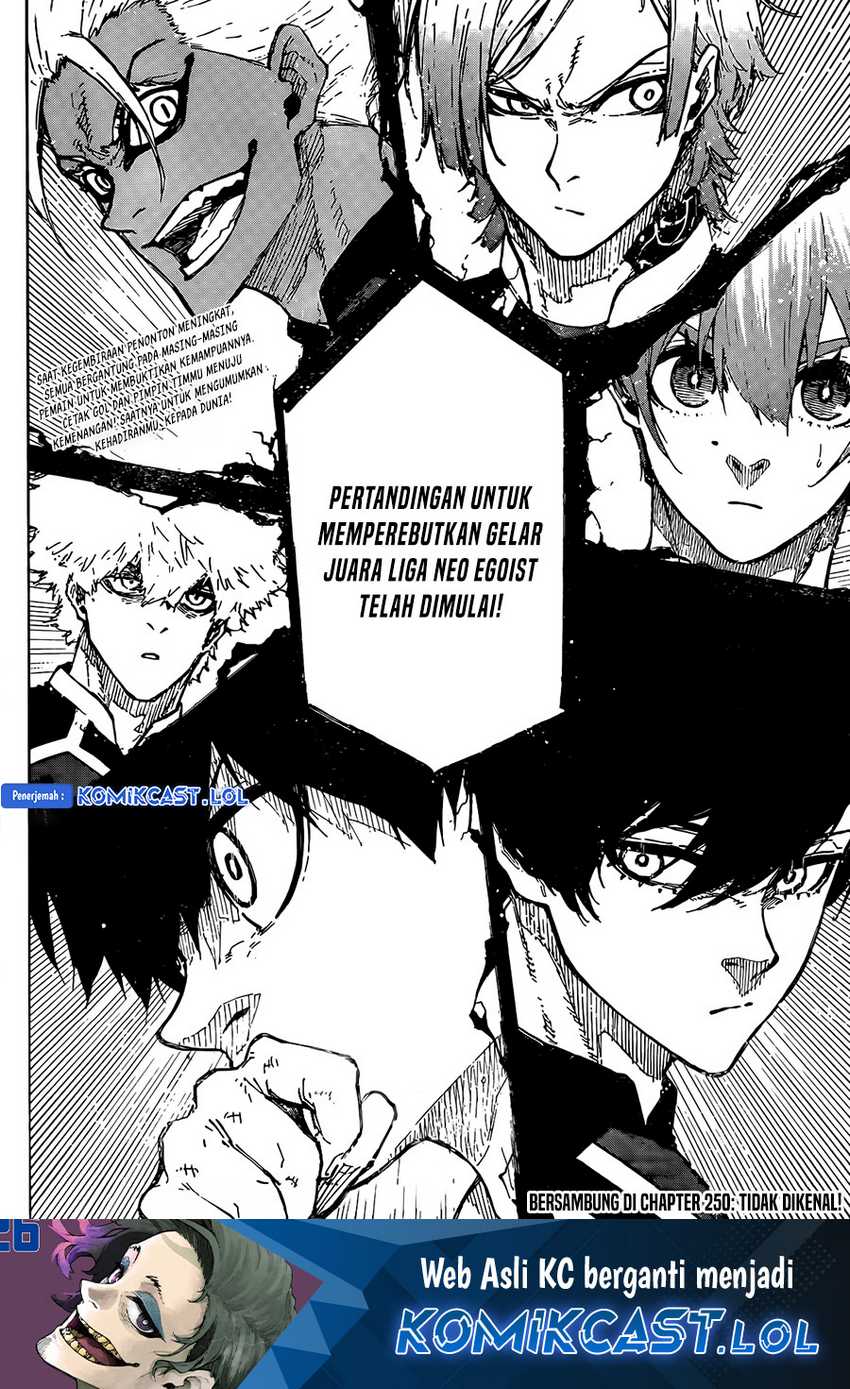 Blue Lock Chapter 249 Gambar 17