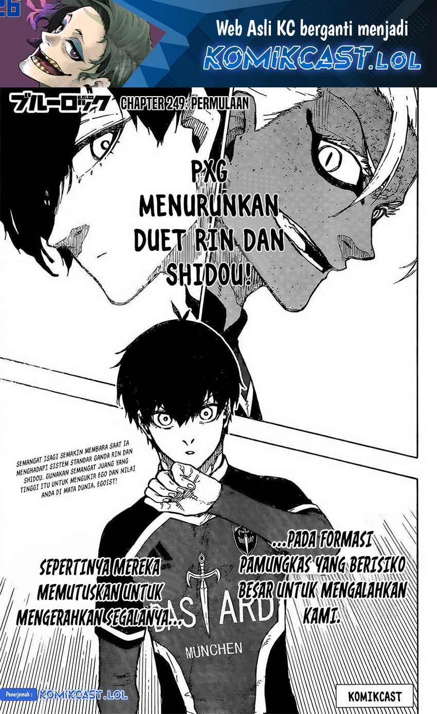 Baca Manga Blue Lock Chapter 249 Gambar 2