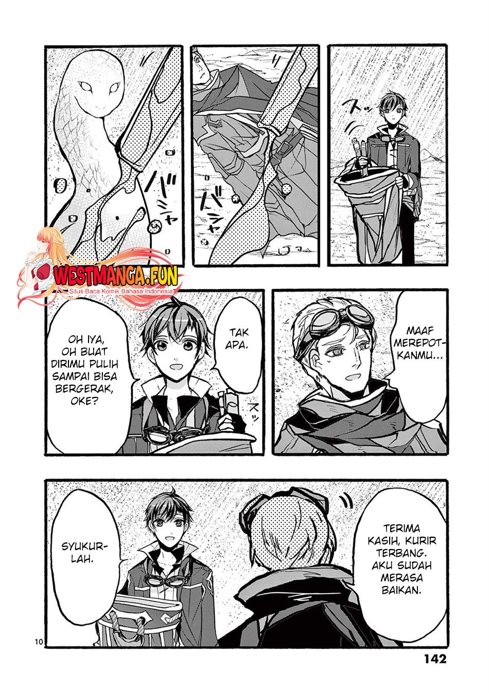 Saikyo Shoku <Ryukishi> Kara Shokyu Shoku <Hakobiya> Ni Nattano Ni, Naze Ka Yushatachi Kara Tayoraretemasu Chapter 36 Gambar 12