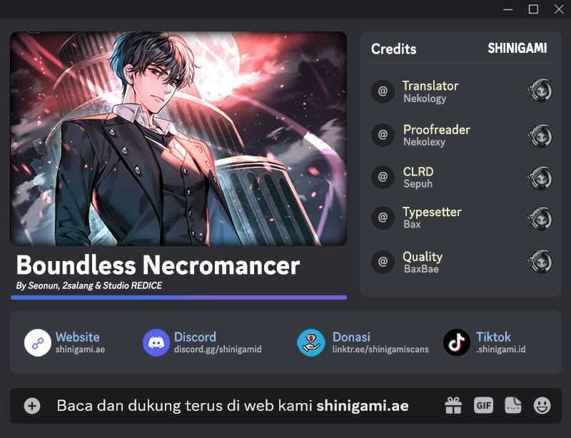 Baca Komik Boundless Necromancer Chapter 69 Gambar 1