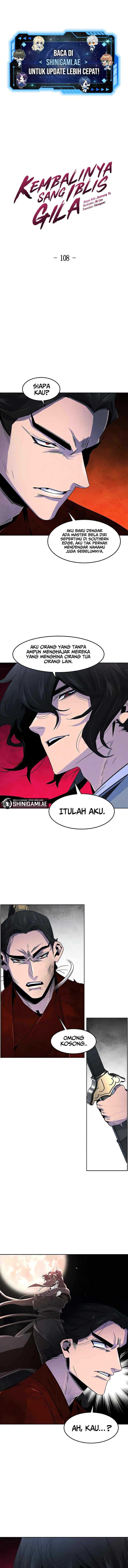 Baca Manhwa Return of the Mad Demon Chapter 108 Gambar 2