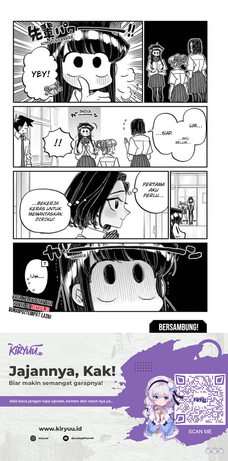 Komi-san wa Komyushou Desu Chapter 436 Gambar 19