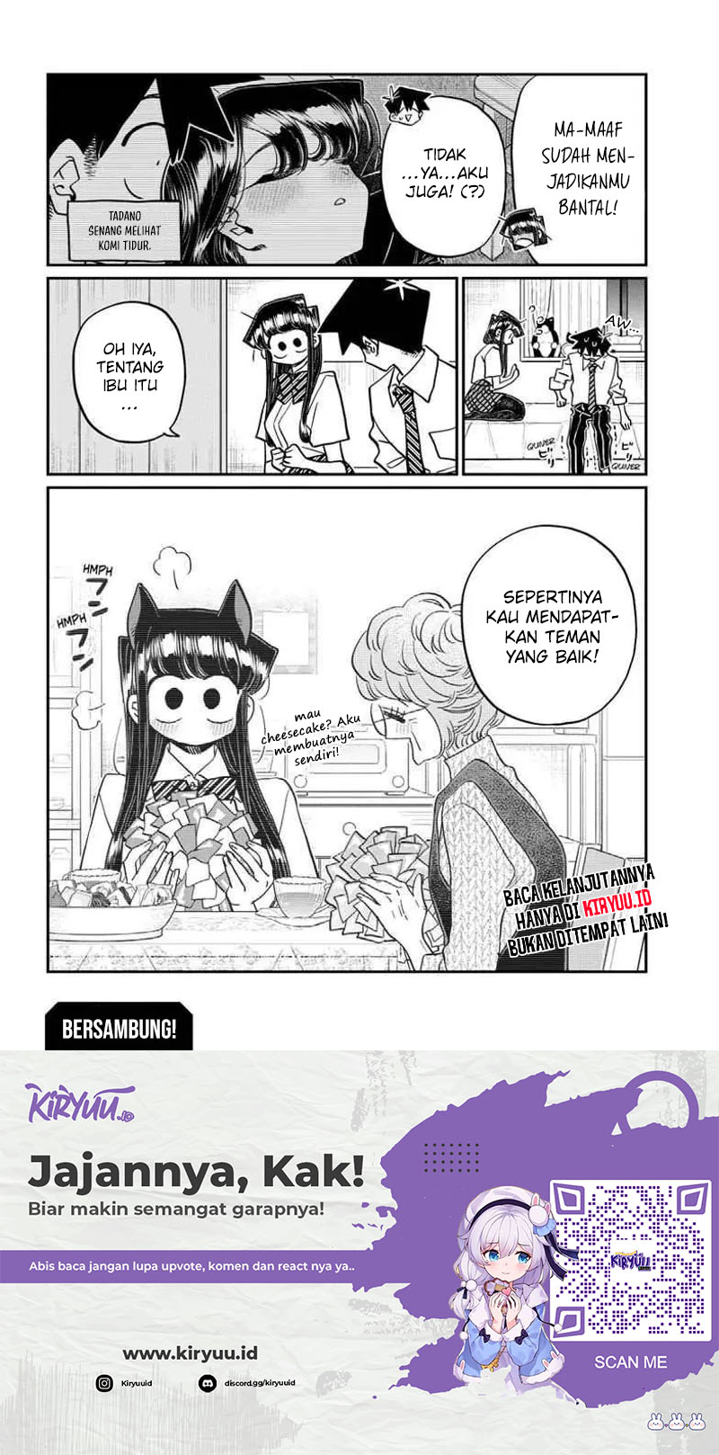 Komi-san wa Komyushou Desu Chapter 435 Gambar 12