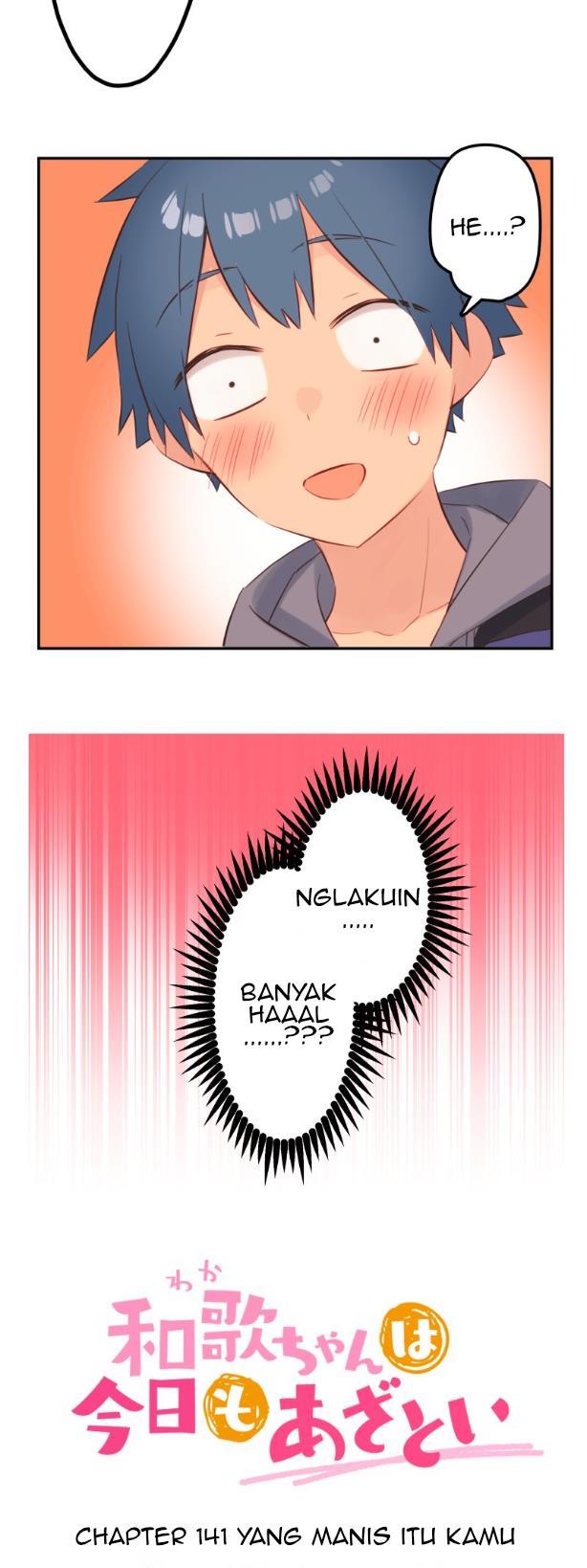 Waka-chan Is Flirty Again Chapter 141 Gambar 3