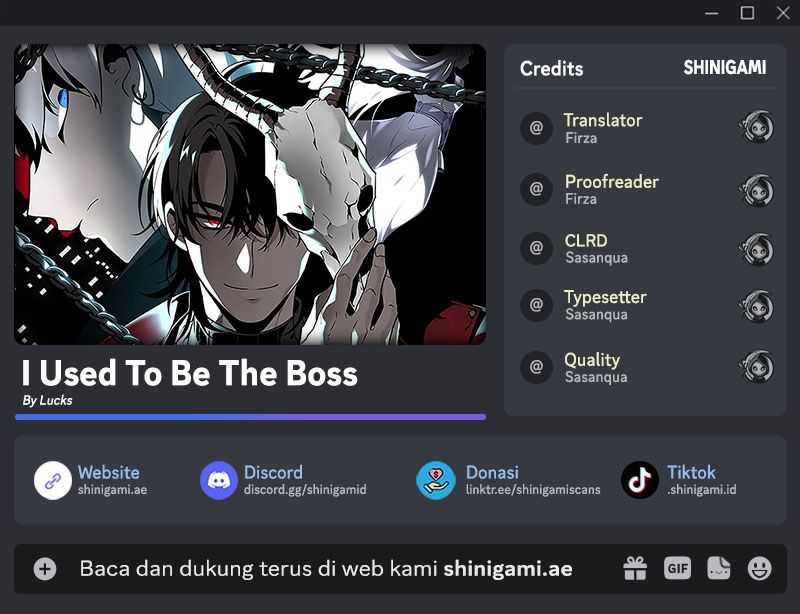 Baca Komik I Used To Be The Boss Chapter 61 Gambar 1