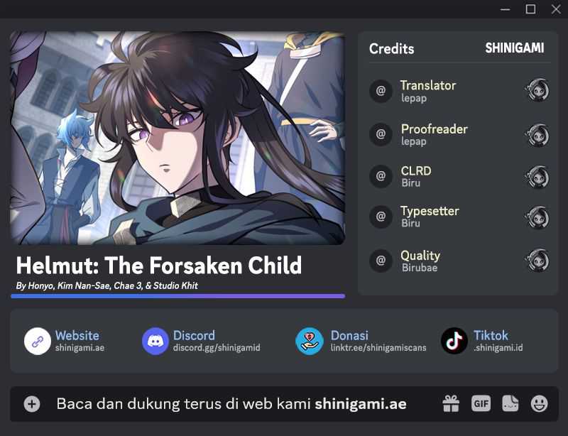 Baca Komik Helmut: The Forsaken Child Chapter 54 Gambar 1