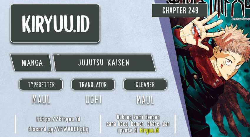 Baca Komik Jujutsu Kaisen Chapter 249 Gambar 1