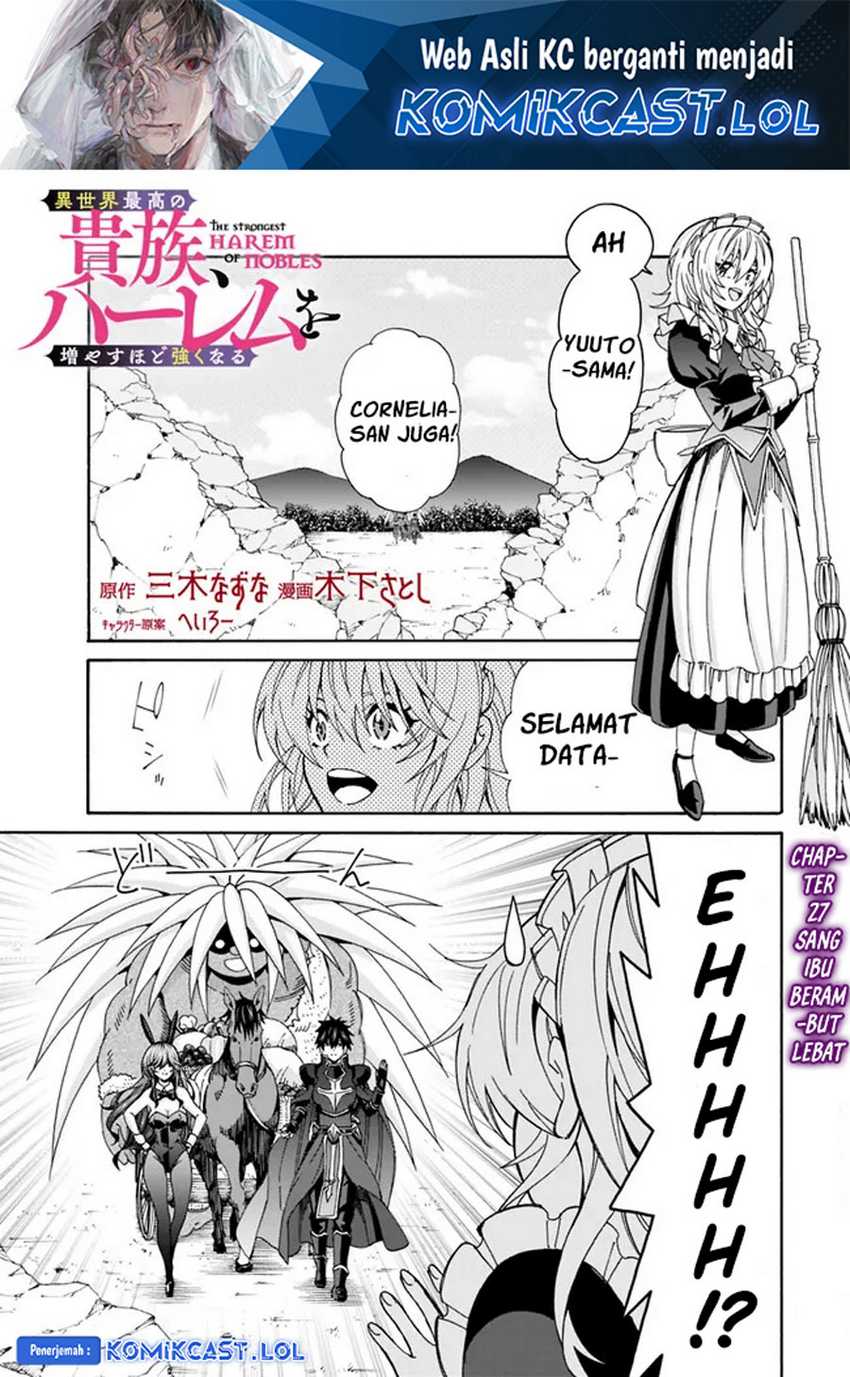 Baca Manga Isekai Saikou no Kizoku, Harem wo Fuyasu Hodo Tsuyoku Naru Chapter 27 Gambar 2