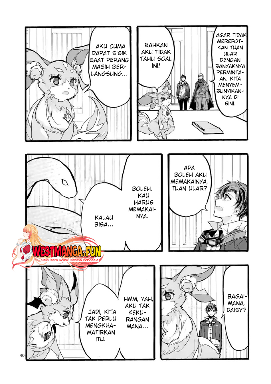 Saikyo Shoku <Ryukishi> Kara Shokyu Shoku <Hakobiya> Ni Nattano Ni, Naze Ka Yushatachi Kara Tayoraretemasu Chapter 37 Gambar 43