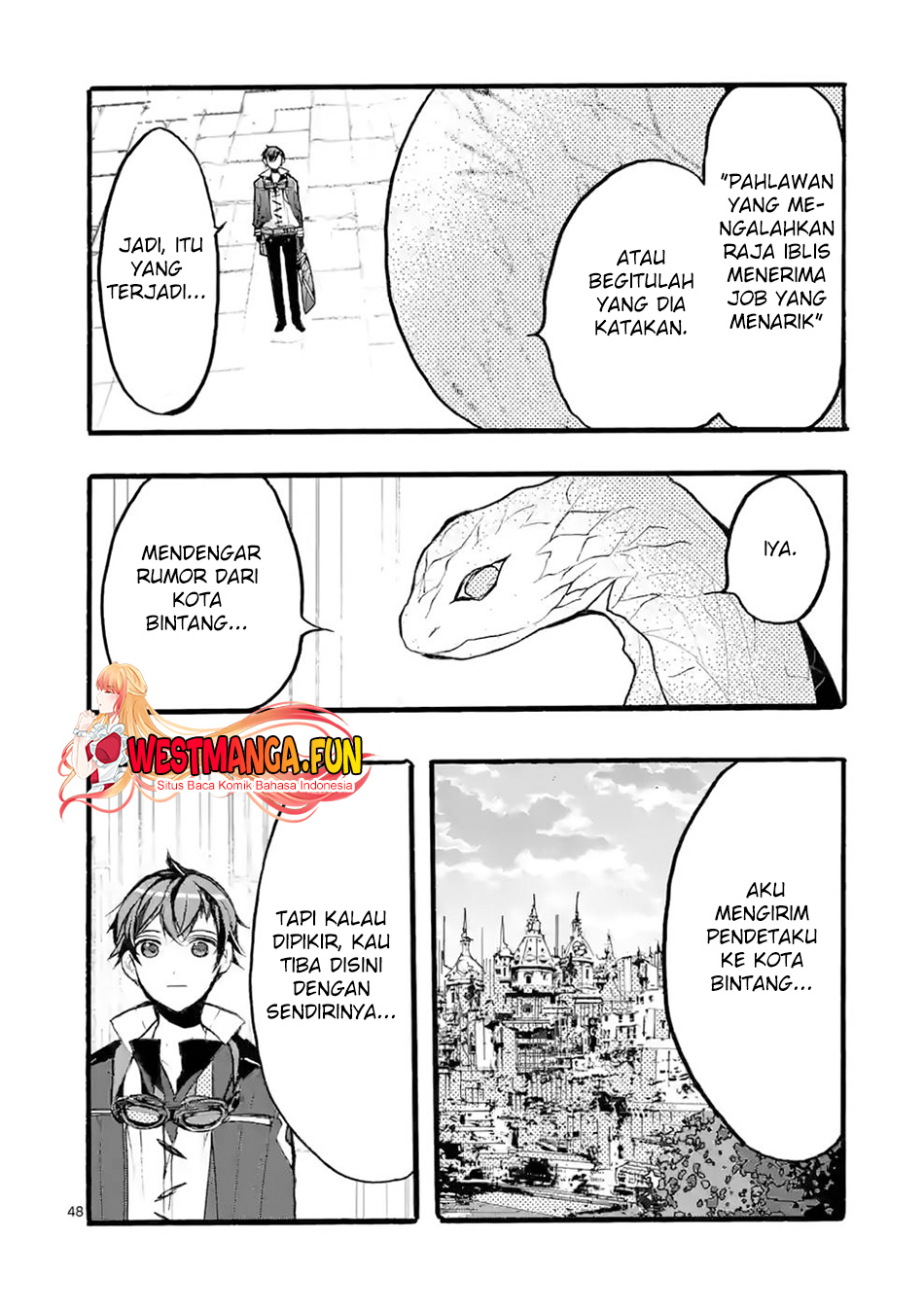 Saikyo Shoku <Ryukishi> Kara Shokyu Shoku <Hakobiya> Ni Nattano Ni, Naze Ka Yushatachi Kara Tayoraretemasu Chapter 37 Gambar 51