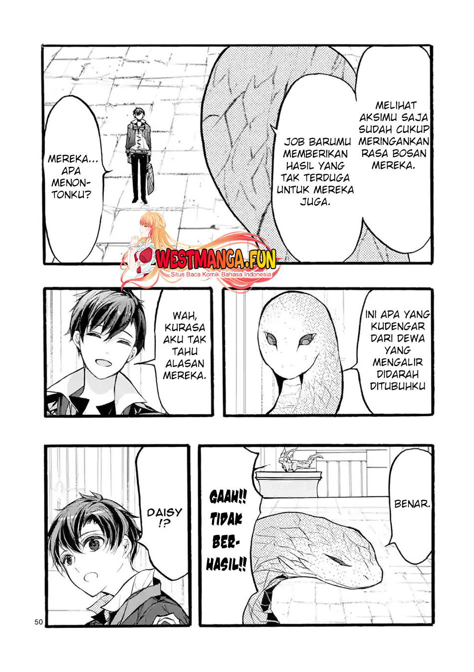 Saikyo Shoku <Ryukishi> Kara Shokyu Shoku <Hakobiya> Ni Nattano Ni, Naze Ka Yushatachi Kara Tayoraretemasu Chapter 37 Gambar 53