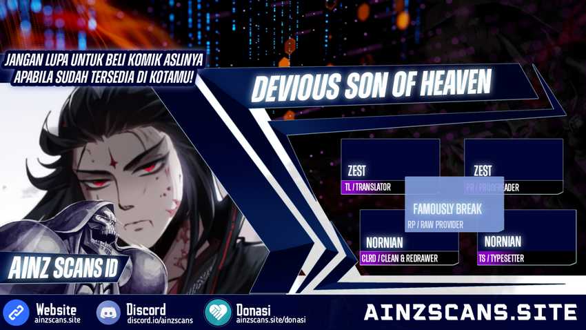 Baca Komik Devious Son Of Heaven Chapter 8 Gambar 1