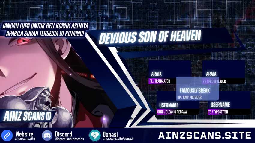 Baca Komik Devious Son Of Heaven Chapter 3 Gambar 1