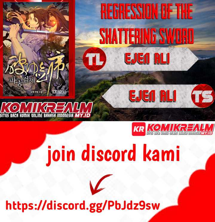 Baca Komik Regression Of The Shattering Sword Chapter 1 Gambar 1