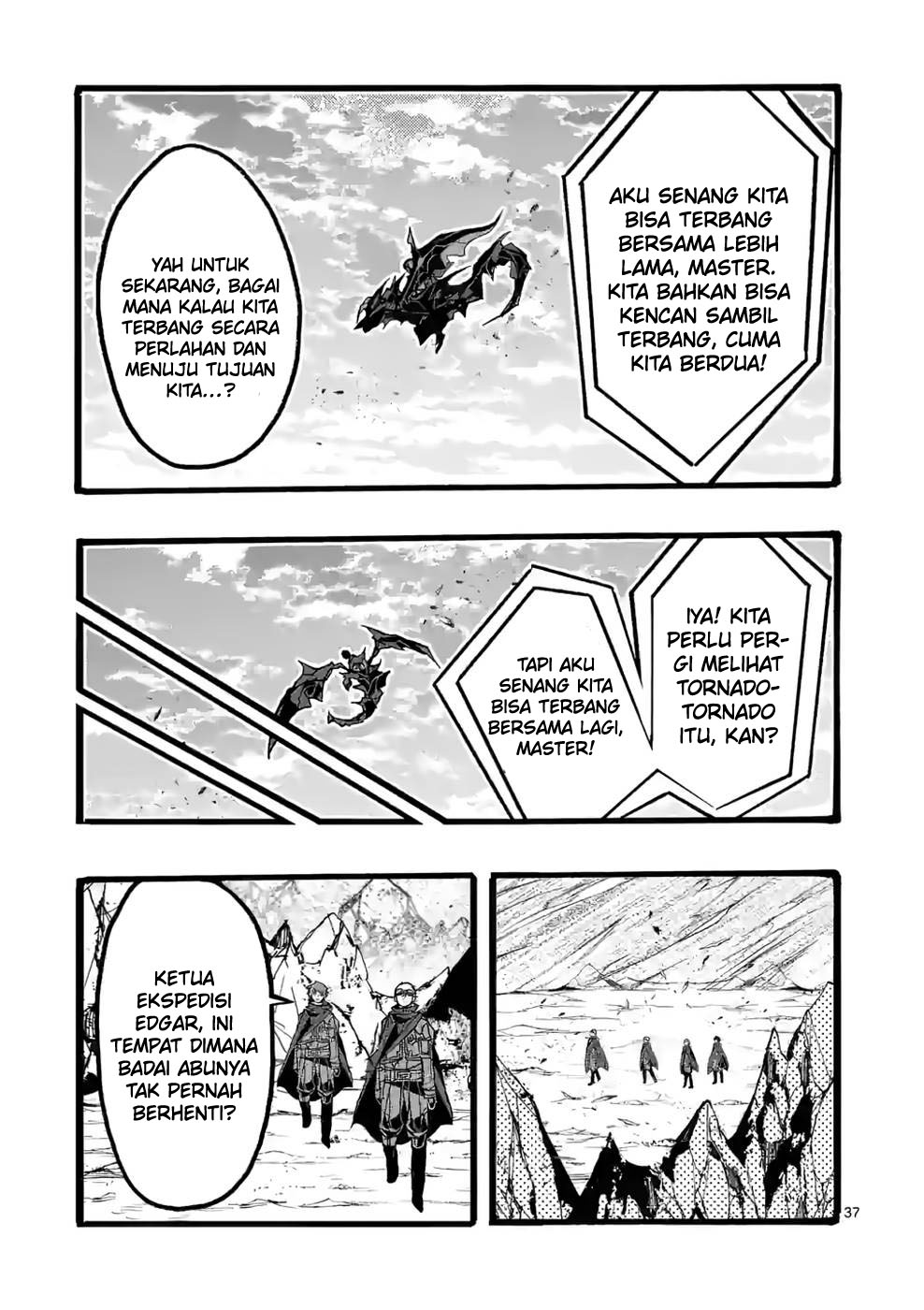 Saikyo Shoku <Ryukishi> Kara Shokyu Shoku <Hakobiya> Ni Nattano Ni, Naze Ka Yushatachi Kara Tayoraretemasu Chapter 38 Gambar 51
