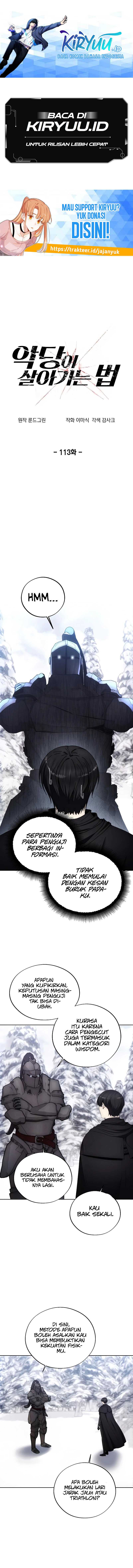 Baca Manhwa How to Live as a Villain Chapter 113 Gambar 2