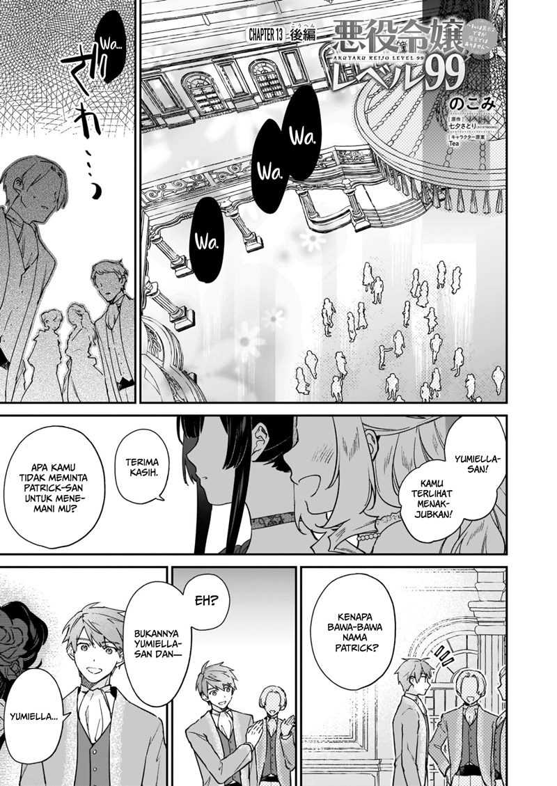 Baca Akuyaku Reijou Level 99: Watashi wa UraBoss desu ga Maou de wa Arimasen Chapter 13.2 Gambar 2