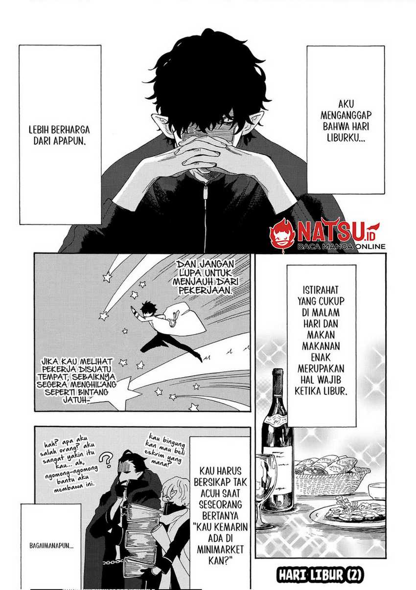 Kyuujitsu no Warumono-san Chapter 3 bahasa Indonesia Gambar 7