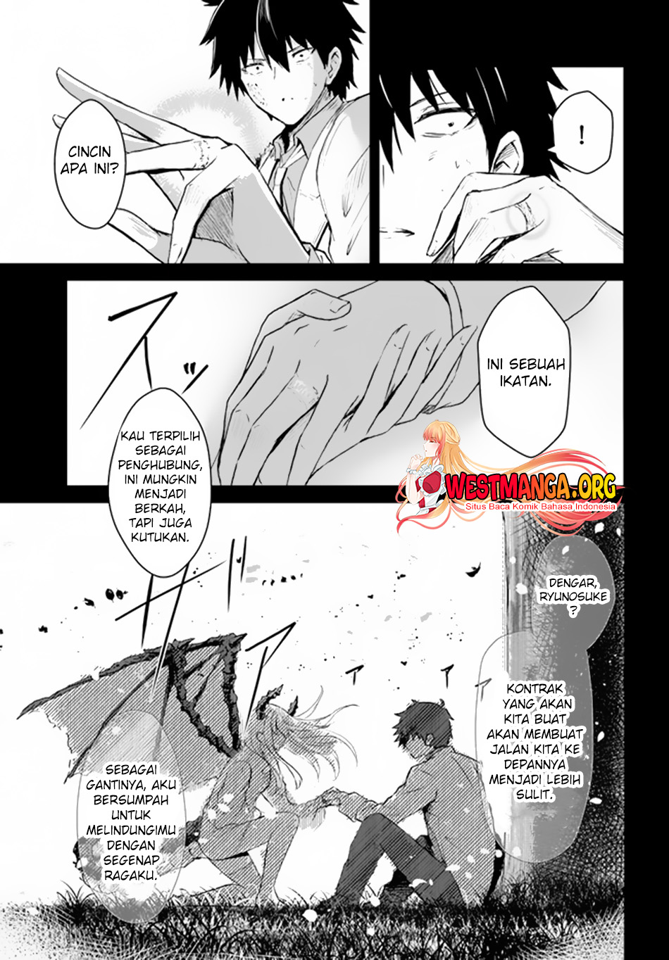 Dantoudai no Hanayome – Sekai wo Horobosu Futsutsuka na Tatsuki desu ga Chapter 4 bahasa Indonesia Gambar 7