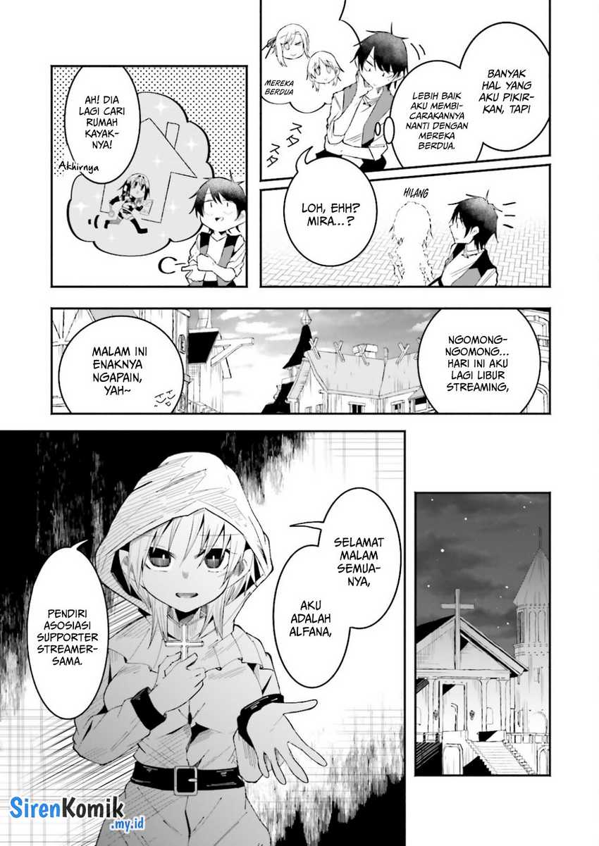 Isekai de Haishin Katsudou wo Shitara Tairyou no Yandere Shinja wo Umidashite Shimatta Ken Chapter 22 Gambar 8