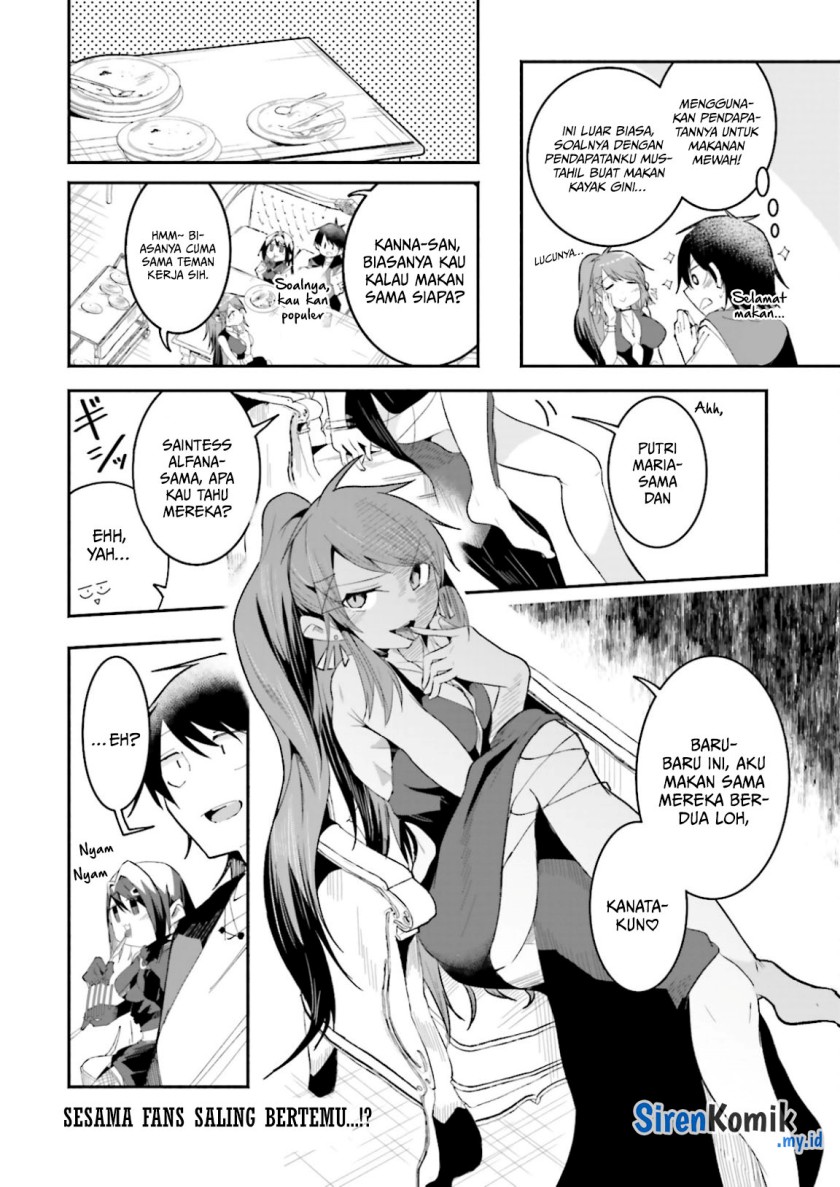 Isekai de Haishin Katsudou wo Shitara Tairyou no Yandere Shinja wo Umidashite Shimatta Ken Chapter 21 Gambar 16