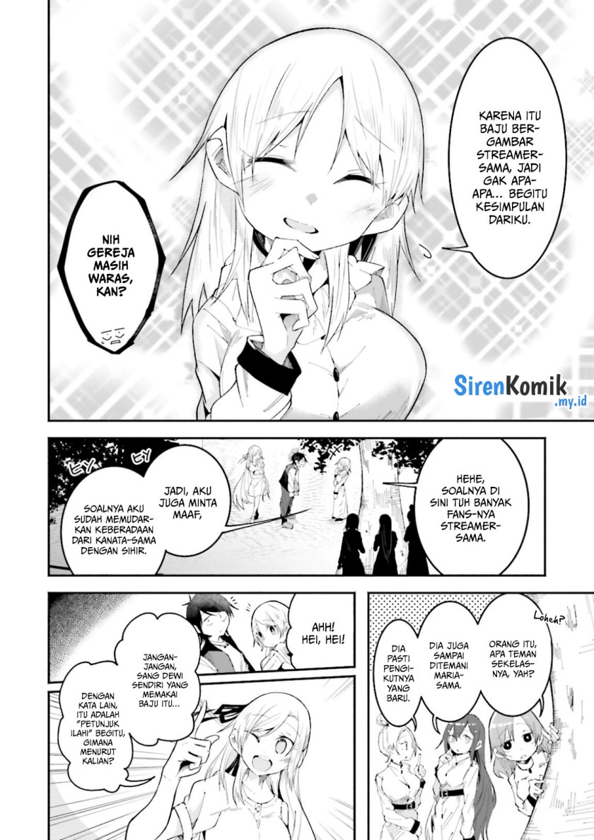 Isekai de Haishin Katsudou wo Shitara Tairyou no Yandere Shinja wo Umidashite Shimatta Ken Chapter 21 Gambar 8