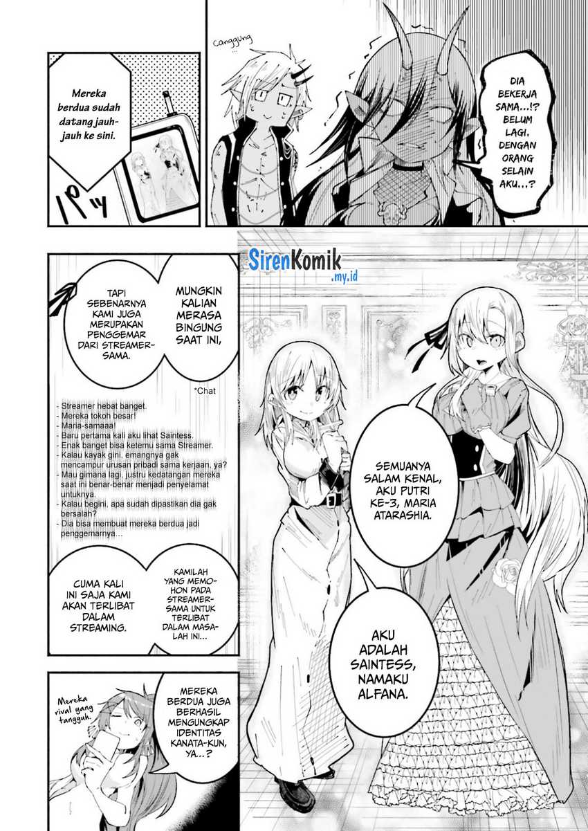 Isekai de Haishin Katsudou wo Shitara Tairyou no Yandere Shinja wo Umidashite Shimatta Ken Chapter 20 Gambar 7