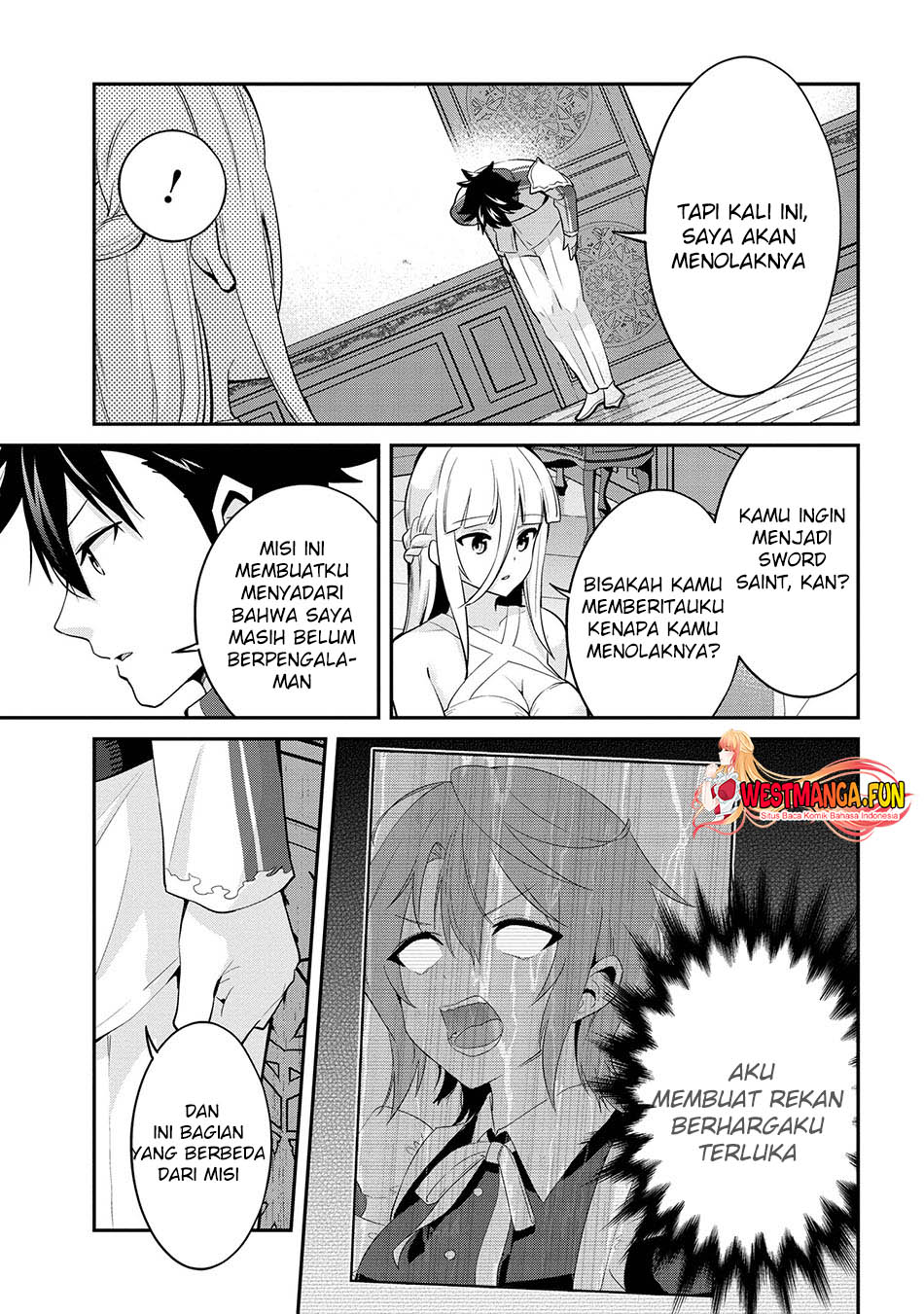 Seikishi ni Natta kedo Danchou no Oppai ga Sugosugite Kokoro ga Kiyomerarenai Chapter 26 Gambar 16