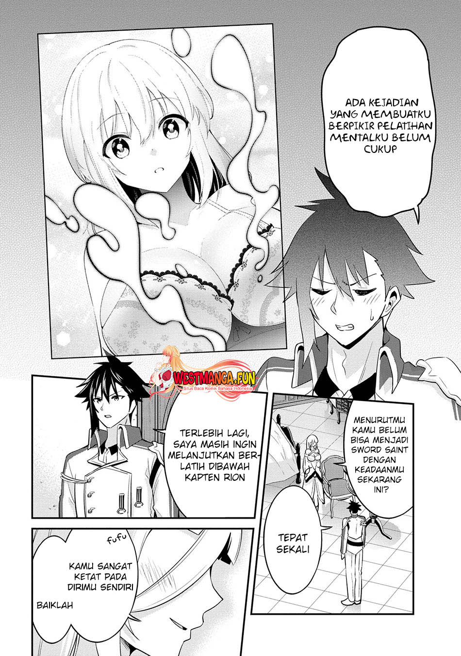 Seikishi ni Natta kedo Danchou no Oppai ga Sugosugite Kokoro ga Kiyomerarenai Chapter 26 Gambar 17