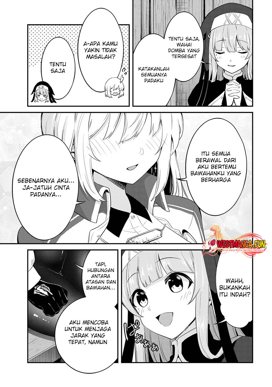 Seikishi ni Natta kedo Danchou no Oppai ga Sugosugite Kokoro ga Kiyomerarenai Chapter 26 Gambar 6