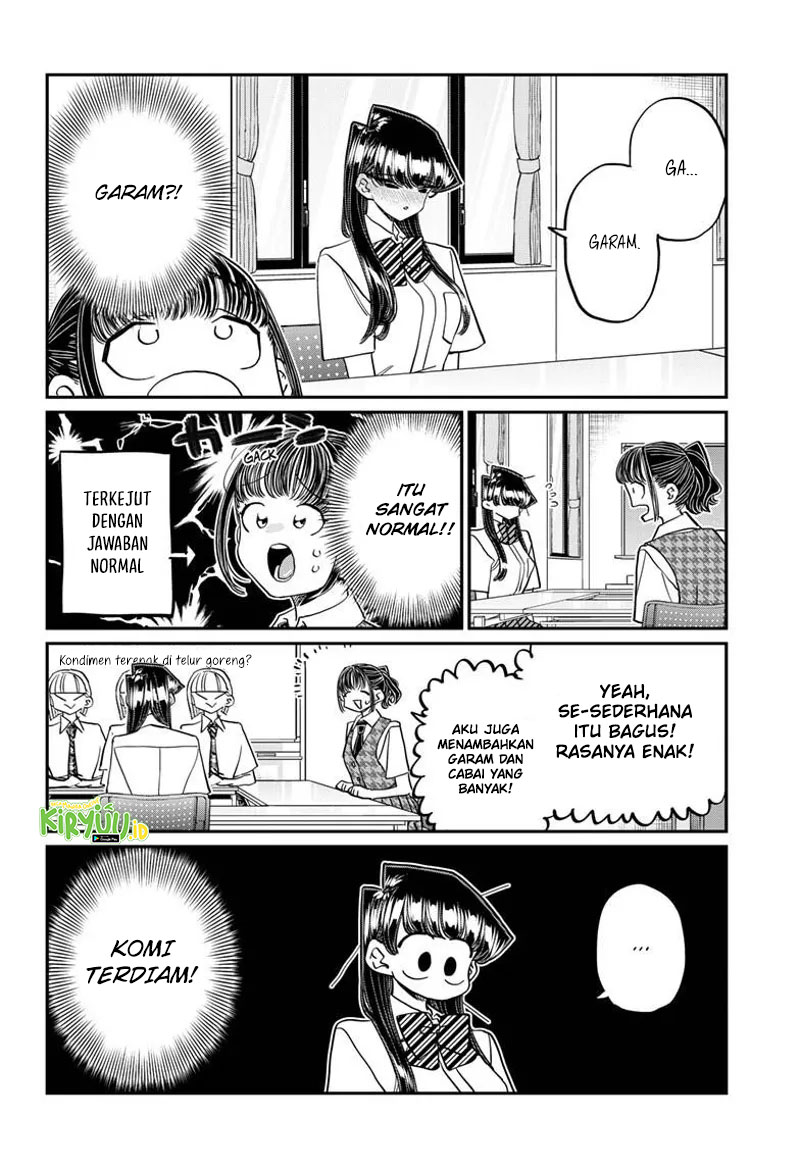 Komi-san wa Komyushou Desu Chapter 438 Gambar 4