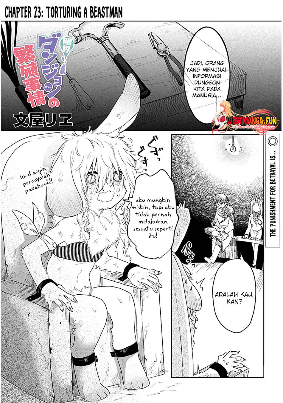 Baca Manga Genkai Dungeon no Hanshoku Jijou Chapter 23 Gambar 2