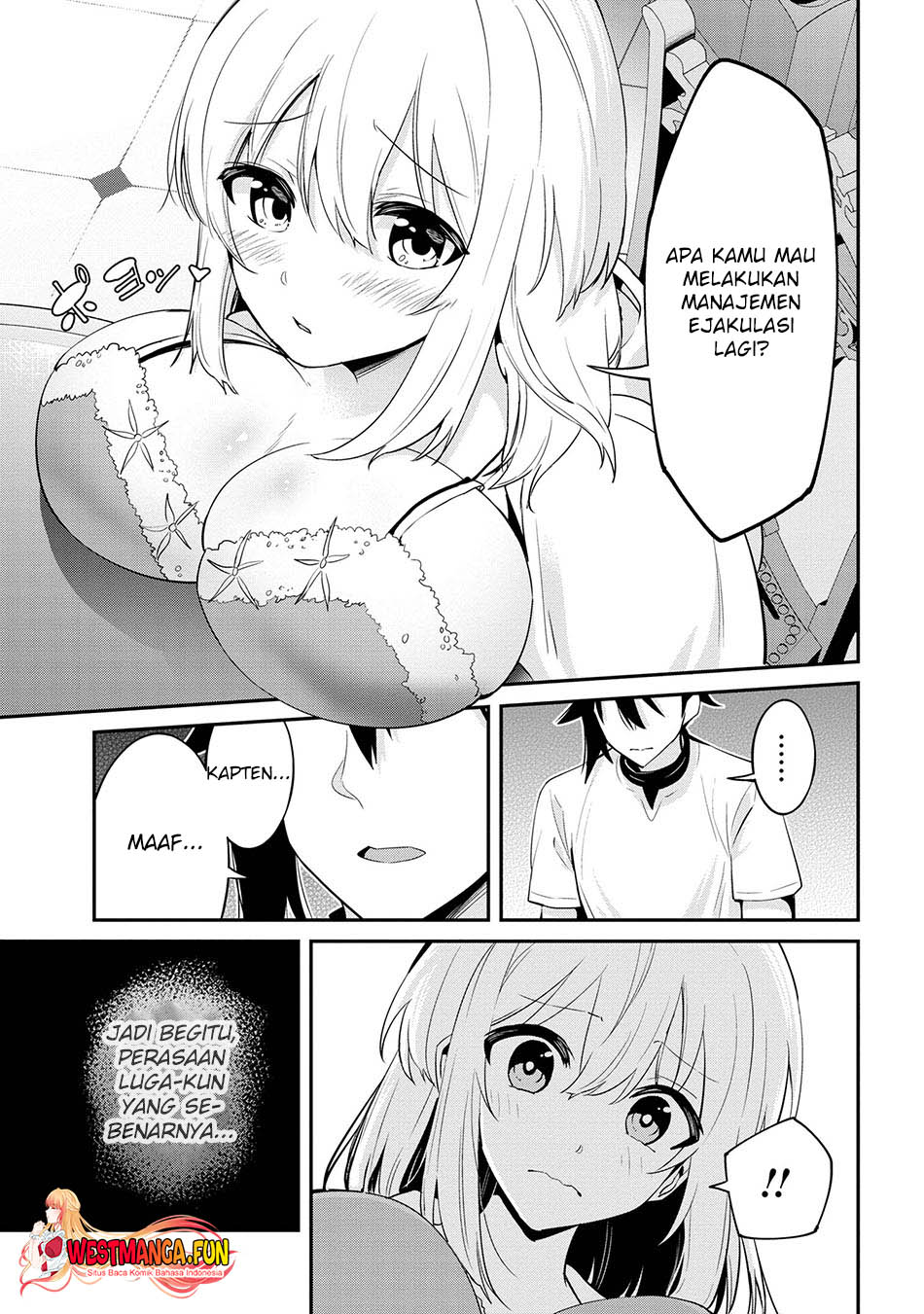 Seikishi ni Natta kedo Danchou no Oppai ga Sugosugite Kokoro ga Kiyomerarenai Chapter 27 Gambar 22