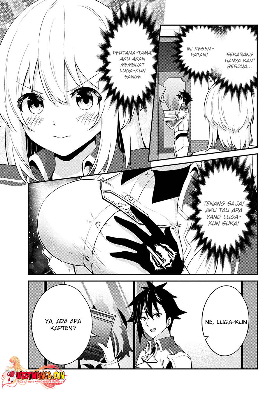 Seikishi ni Natta kedo Danchou no Oppai ga Sugosugite Kokoro ga Kiyomerarenai Chapter 27 Gambar 7