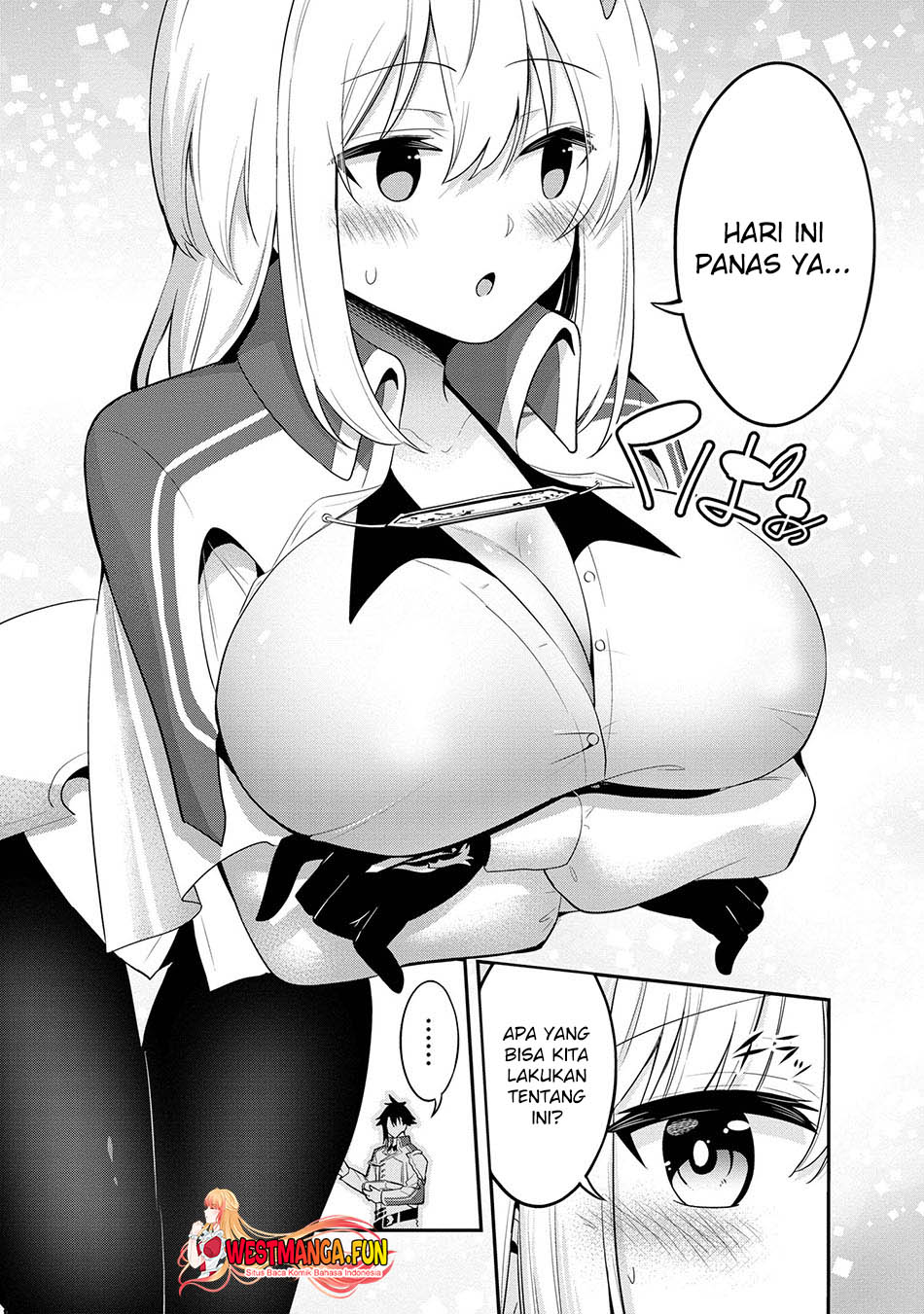 Seikishi ni Natta kedo Danchou no Oppai ga Sugosugite Kokoro ga Kiyomerarenai Chapter 27 Gambar 8