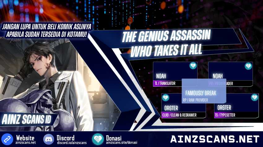 Baca Komik The Genius Assassin Who Takes it All Chapter 15 Gambar 1