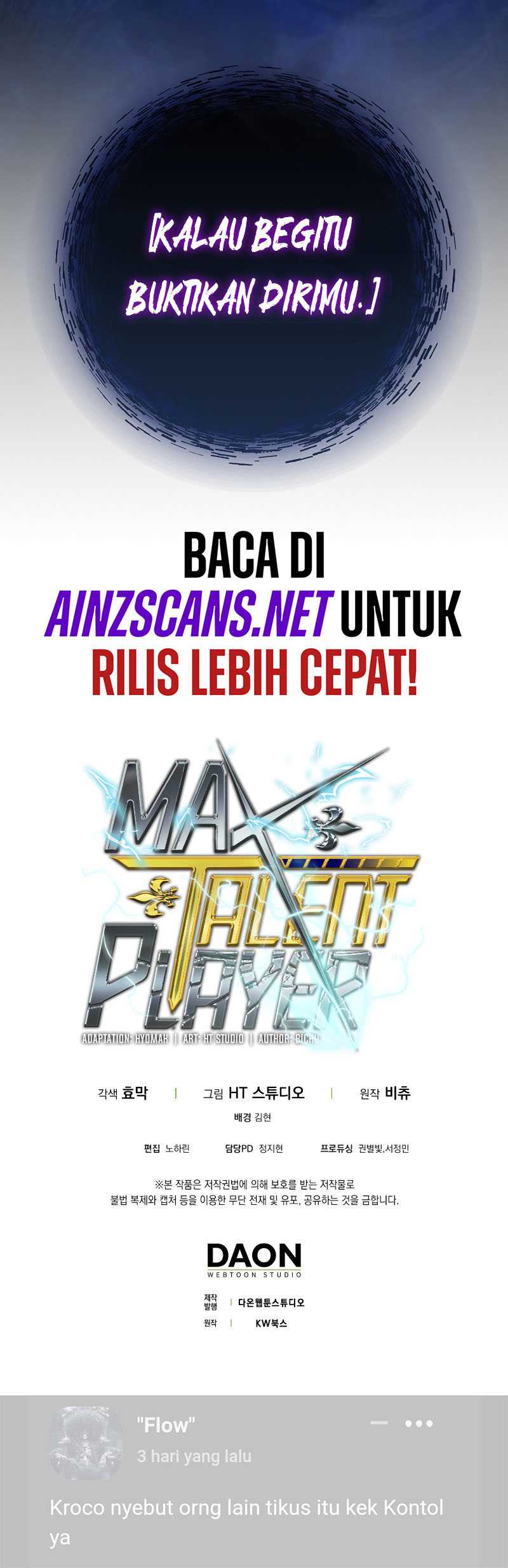 Max Talent Player Chapter 19 bahasa Indonesia Gambar 18