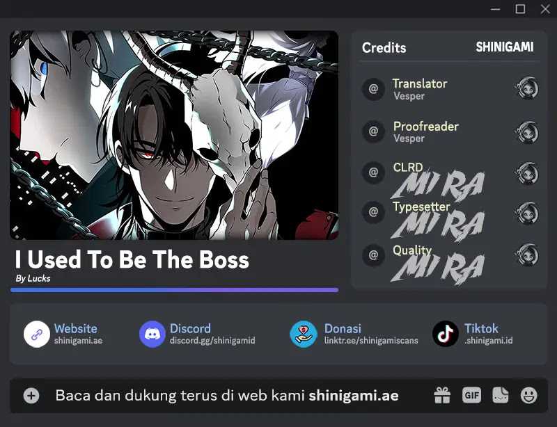 Baca Komik I Used To Be The Boss Chapter 62 Gambar 1